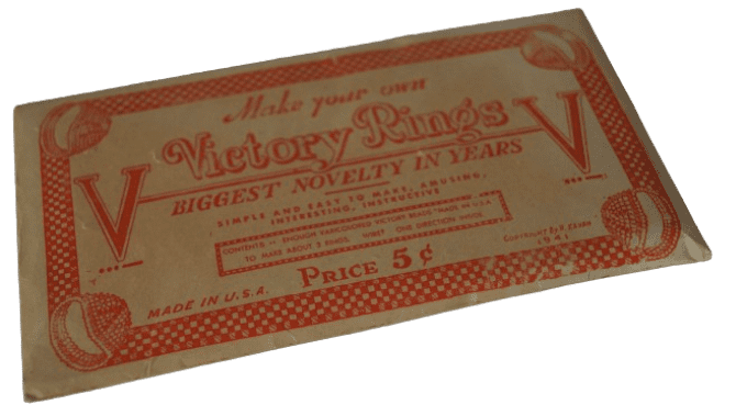 KIT BAGUES VICTORY RINGS 1941