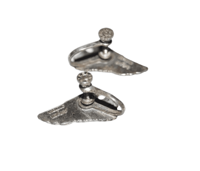 BOUCLES D'OREILLES USAAF STERLING WINGS