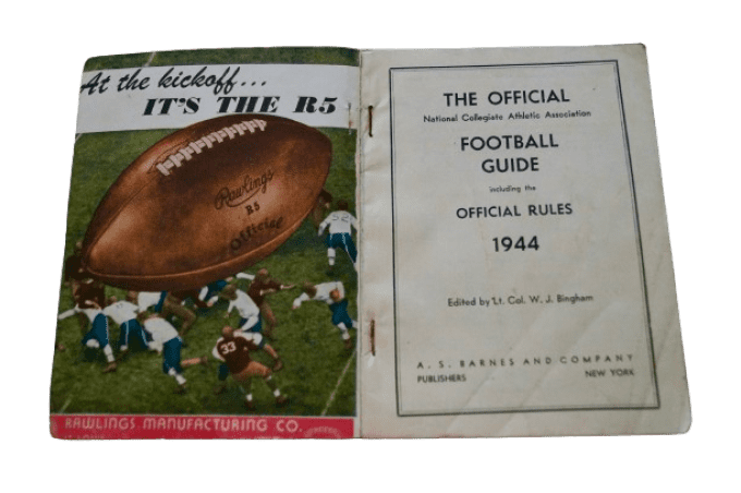 GUIDE FOOTBALL AMERICAIN 1944