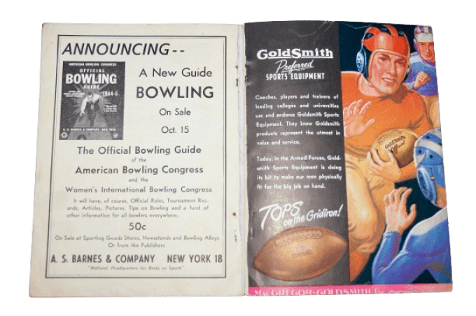 GUIDE FOOTBALL AMERICAIN 1944