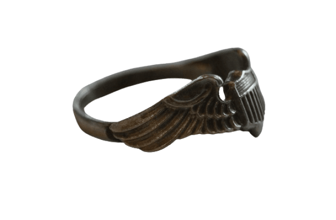 BAGUE USAAF PILOTE BALFOUR STERLING