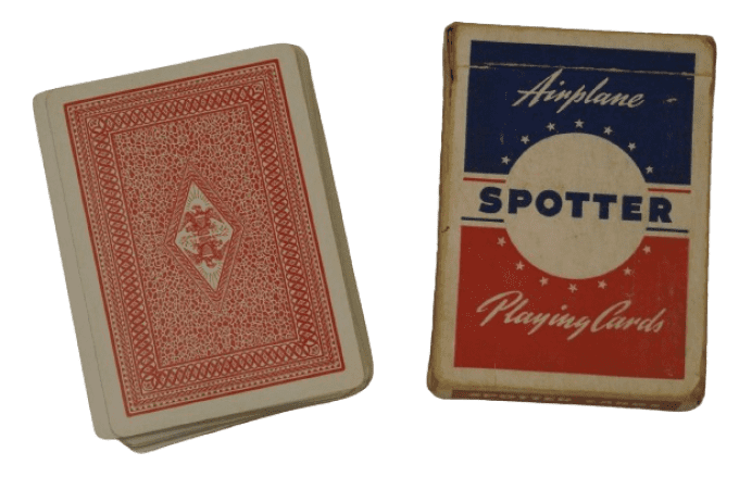 JEU DE CARTES SPOTTER 1943 RECONNAISSANCE AVIONS