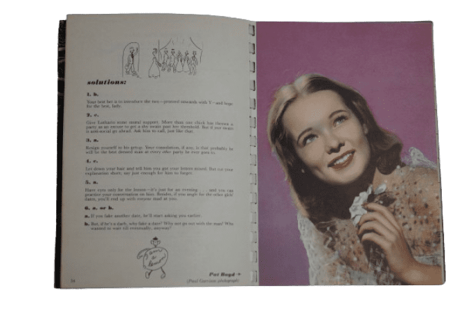 AGENDA DATE BOOK PIN-UP ESQUIRE 1943