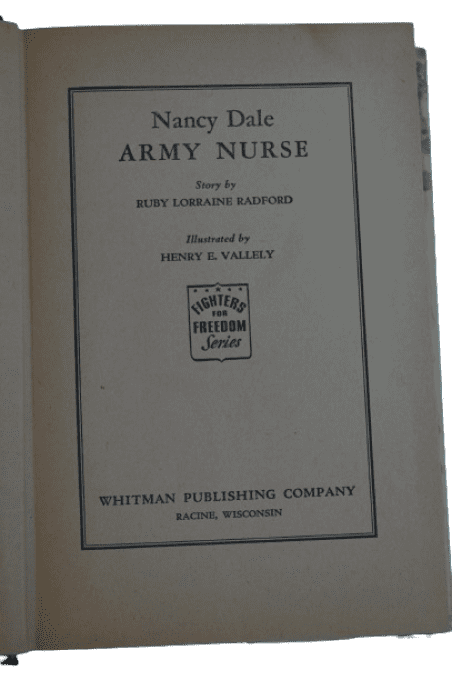 LIVRE NANCY DALE ARMY NURSE 1944