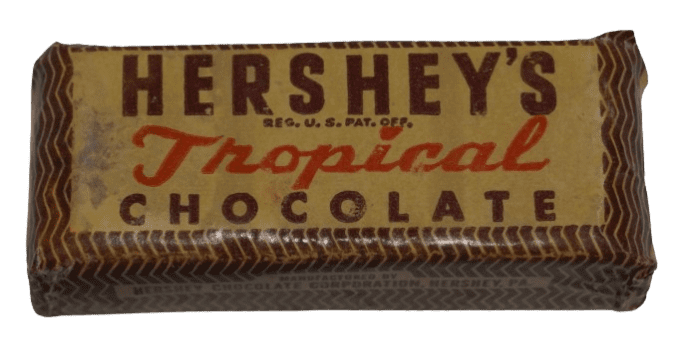 BARRE CHOCOLAT HERSHEY'S TROPICAL 2 OUNCES