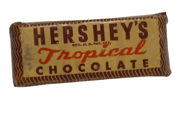 BARRE CHOCOLAT HERSHEY'S TROPICAL 2 OUNCES