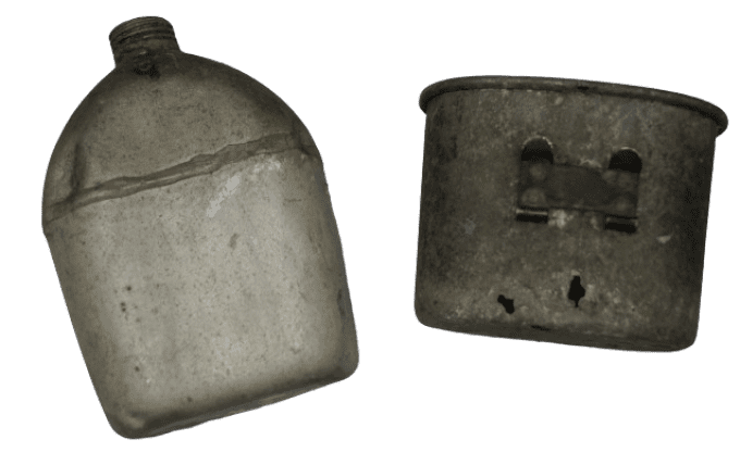 EQUIPEMENTS PROVENANCE  UTAH BEACH NORMANDIE 