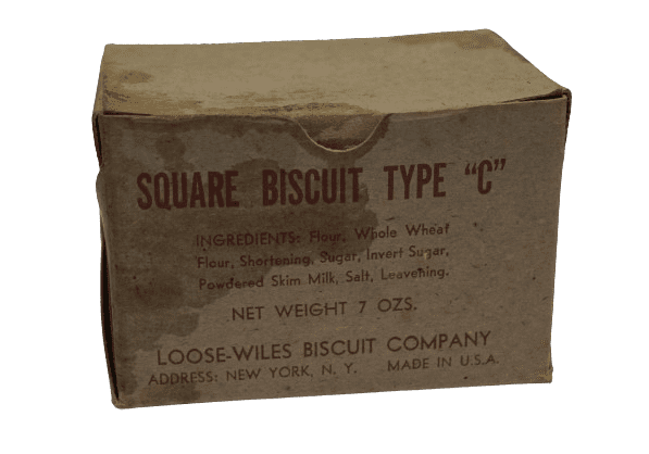 BOITE COMPLETE RATION SQUARE BISCUIT TYPE C