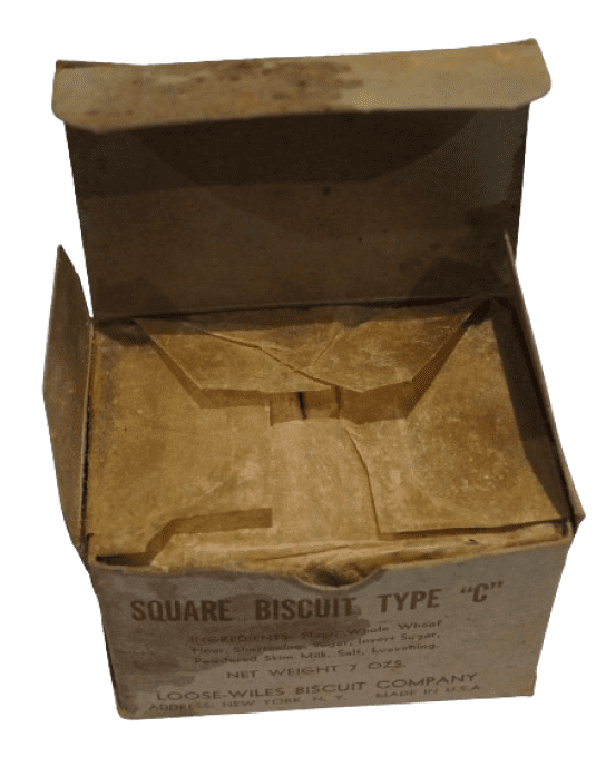 BOITE COMPLETE RATION SQUARE BISCUIT TYPE C