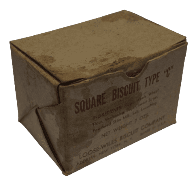 BOITE COMPLETE RATION SQUARE BISCUIT TYPE C