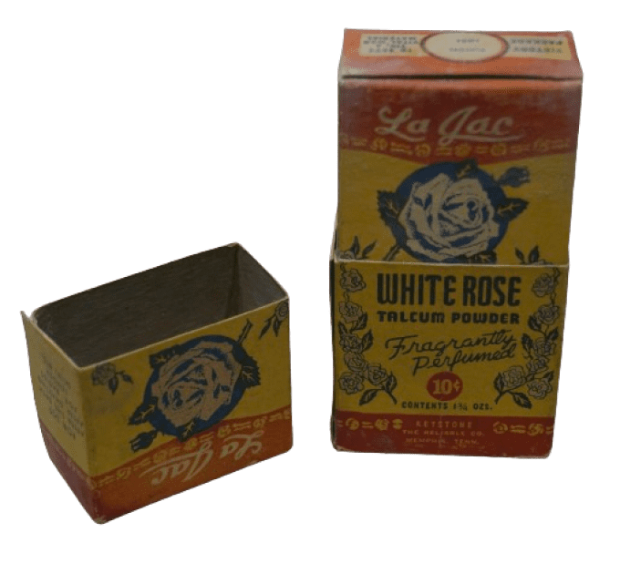 BOITE TALC WHITE ROSE "VICTORY PACKAGE"