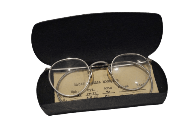 LUNETTES DE VUE US ARMY MCCAW GENERAL HOSPITAL 1943