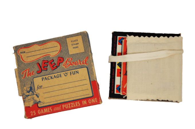 JEU DE POCHE "THE JEEP BOARD" 1944