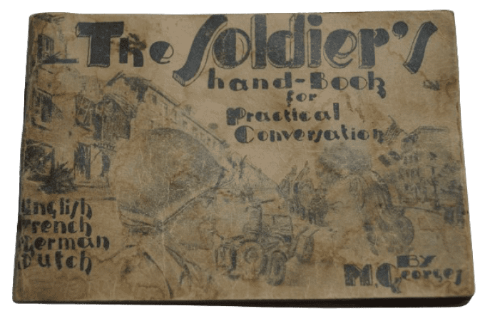 GUIDE CONVERSATION SOLDIER'S HANDBOOK T/5 VENDERLEY 