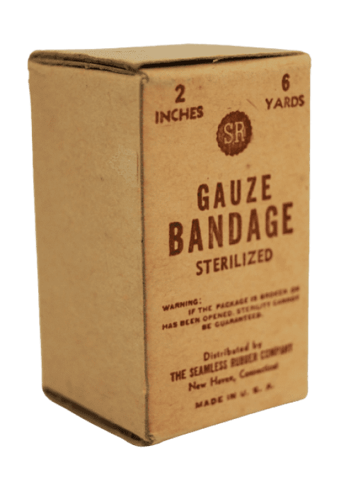 GAUZE BANDAGE PROVENANCE NORMANDIE