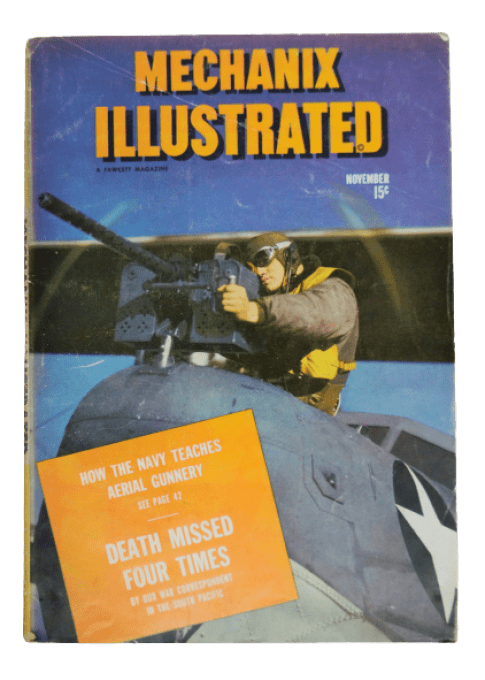 MAGAZINE MECHANIX ILLUSTRATED NOV 1943