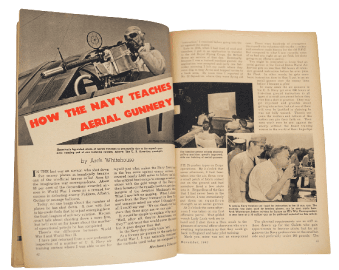 MAGAZINE MECHANIX ILLUSTRATED NOV 1943