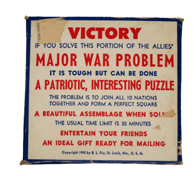 JEU VICTORY PUZZLE 1943