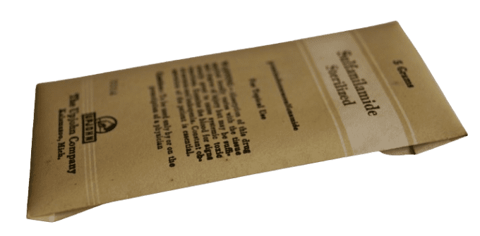 SACHET SULFANILAMIDE THE UPJOHN COMPANY