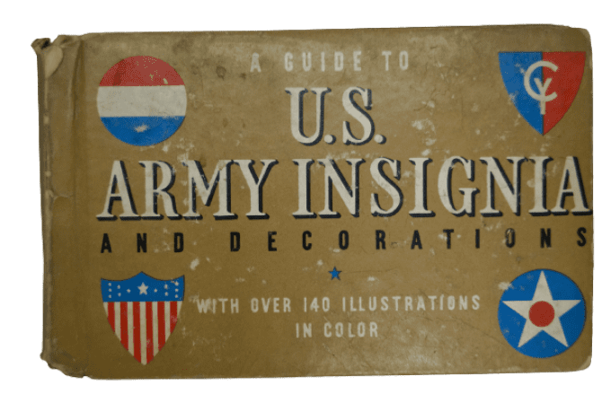 LIVRET US ARMY INSIGNIA 1941