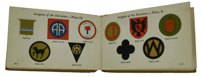 LIVRET US ARMY INSIGNIA 1941