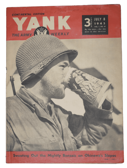 YANK MAGAZINE 8 JUILLET 1945