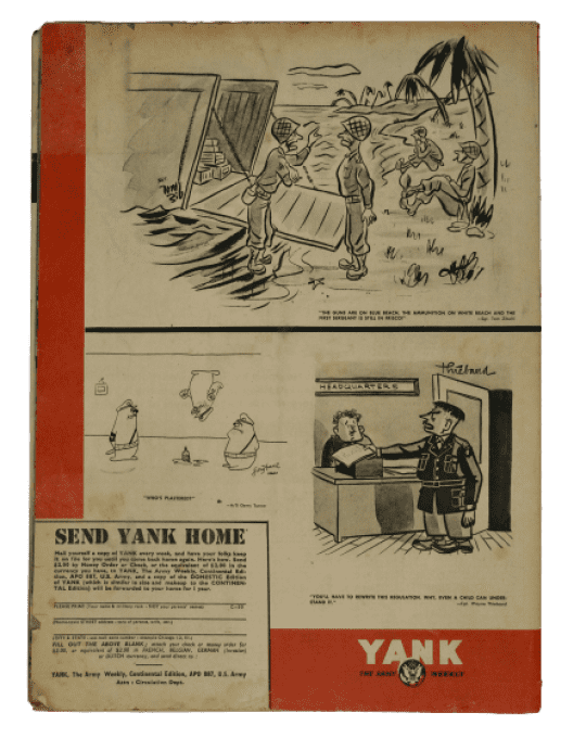 YANK MAGAZINE 8 JUILLET 1945