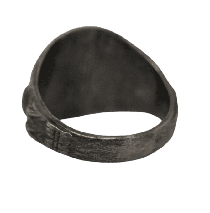 BAGUE CHEVALIERE STERLING ARMORED DIVISION