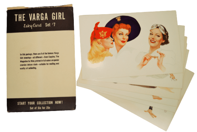 KIT CARTES PIN-UP "THE VARGA GIRL" 1943