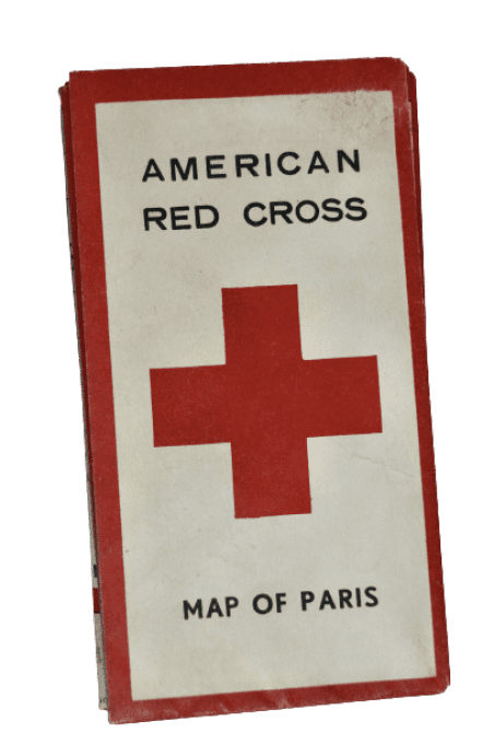 CARTE AMERICAN RED CROSS PARIS 
