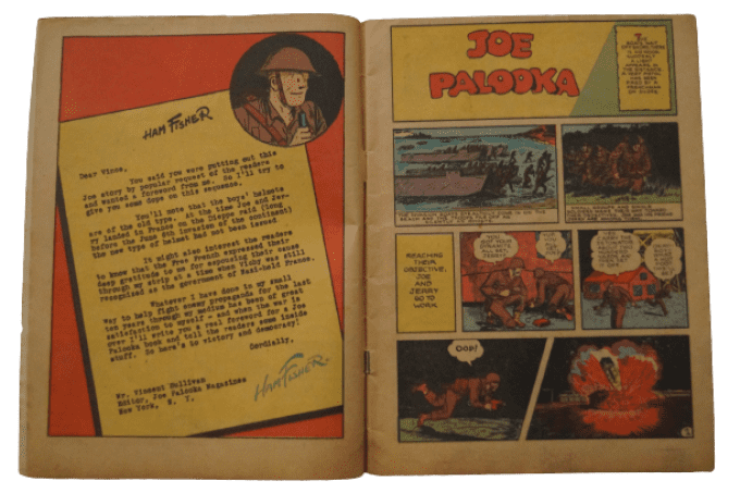 BANDE DESSINÉE JOE PALOOKA 1944