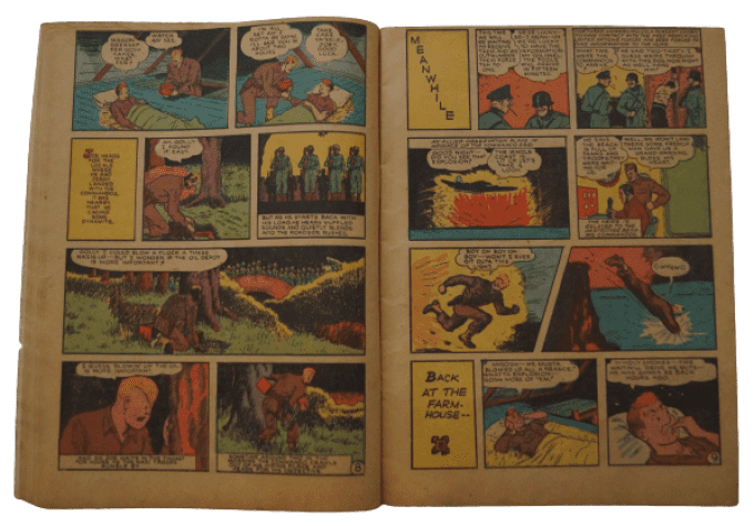 BANDE DESSINÉE JOE PALOOKA 1944