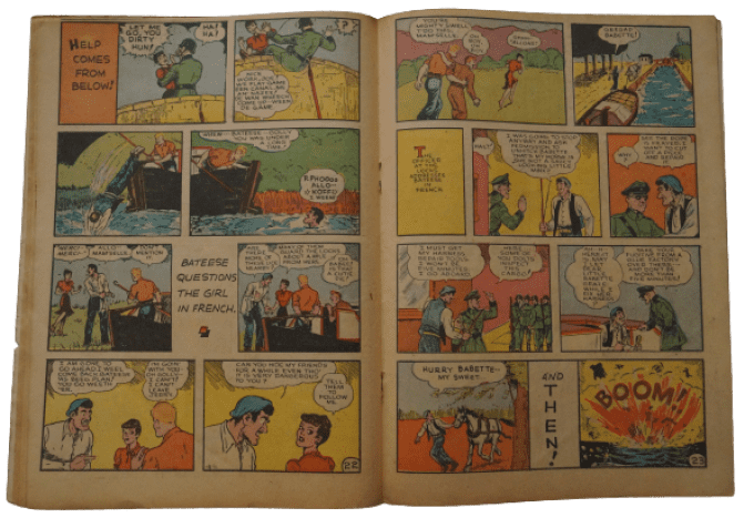 BANDE DESSINÉE JOE PALOOKA 1944