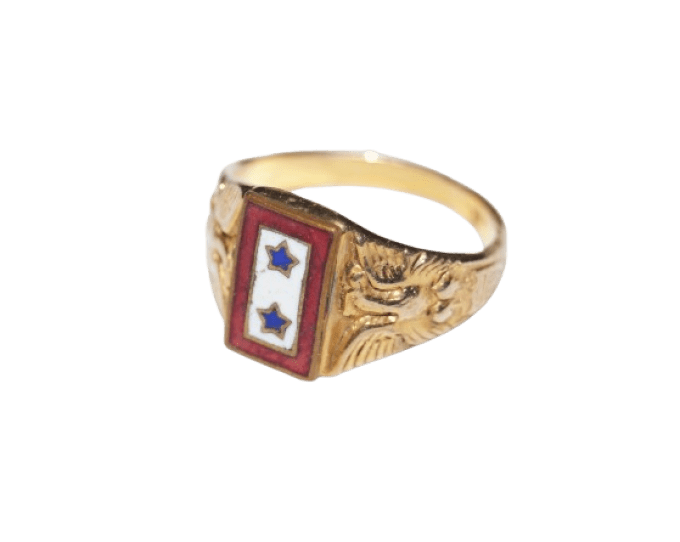 BAGUE US ARMY SERVICE FLAG