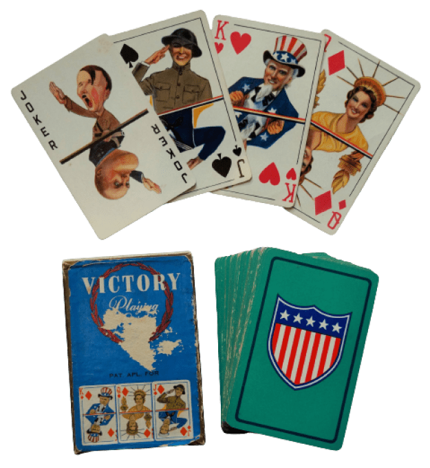 JEU DE CARTES VICTORY CARICATURES