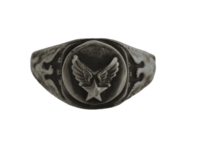 BAGUE CHEVALIERE STERLING USAAF