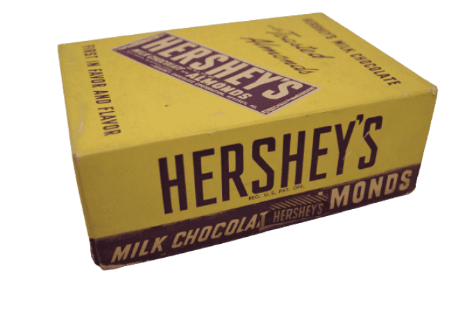 BOITE BARRES CHOCOLATEES HERSHEY'S