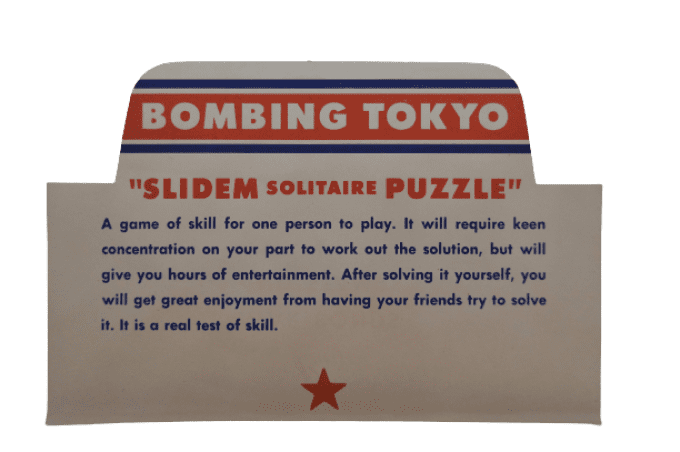 JEU BOMBING TOKYO "BUY WAR BONDS" 1942