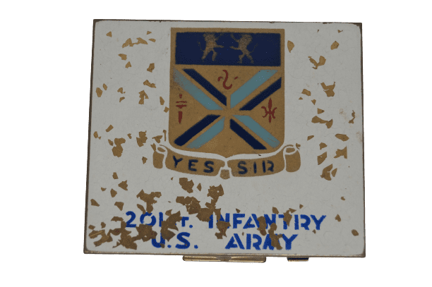 POUDRIER US ARMY 201ST INFANTRY 