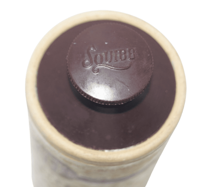 DENTIFRICE SQUIBB WARTIME CONTAINER