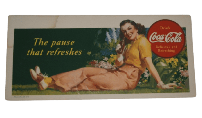 BUVARD COCA COLA 1941