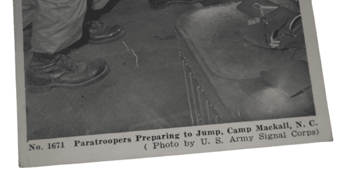 CARTE CAMP MACKALL CPL DONATI 13TH AIRBORNE 