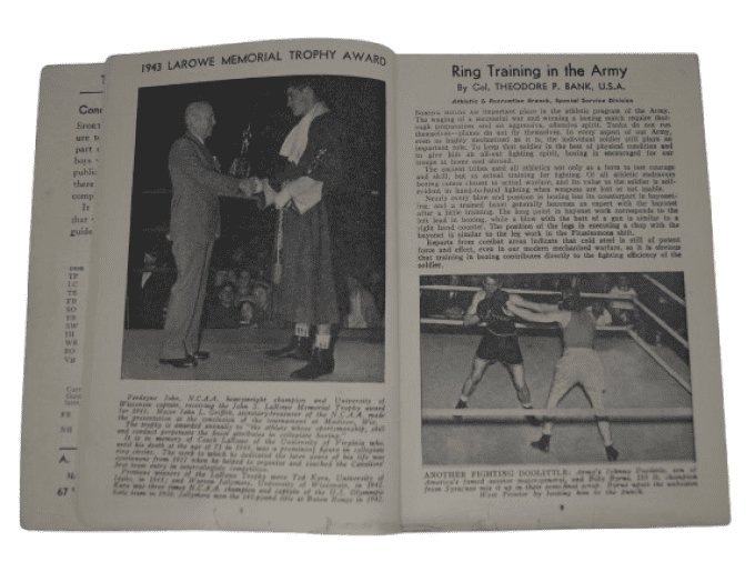 OFFICIAL BOXING GUIDE 1944