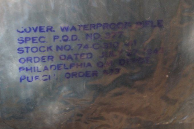 HOUSSE ETANCHE COVER WATERPROOF RIFLE 1943