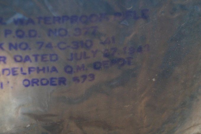HOUSSE ETANCHE COVER WATERPROOF RIFLE 1943