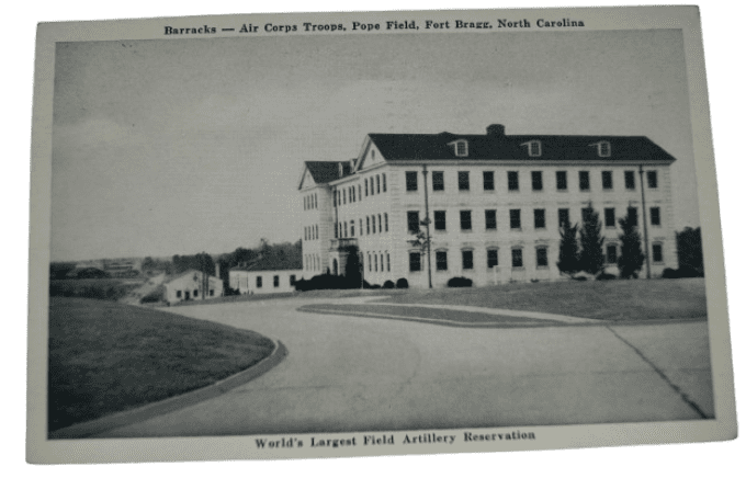 CARTE FORT BRAGG SGT ROBERT DENTON 28TH INF DIV WIA 1944