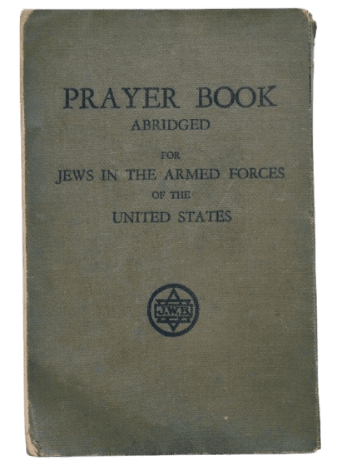 LIVRET RELIGIEUX JUIF ARMED FORCES 1943