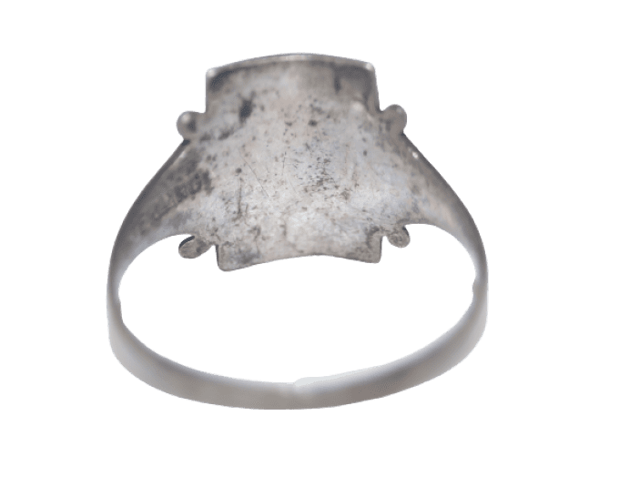 BAGUE "SERVICE FLAG" STERLING