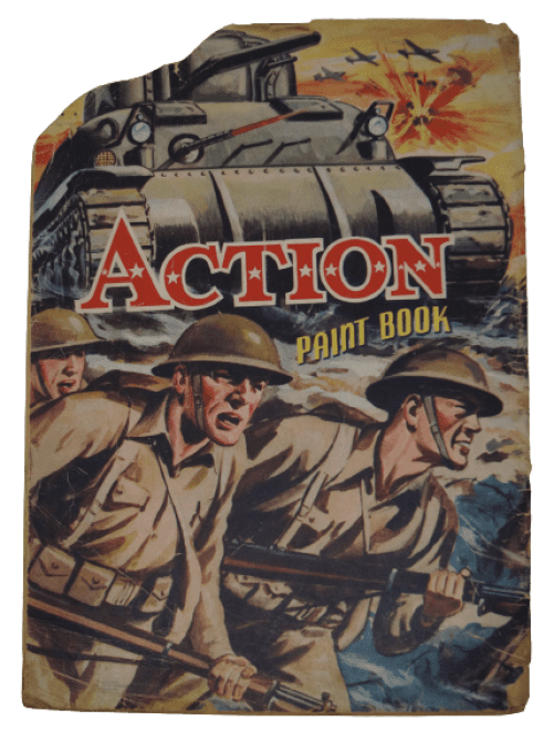 LIVRE COLORIAGE ACTION 1943