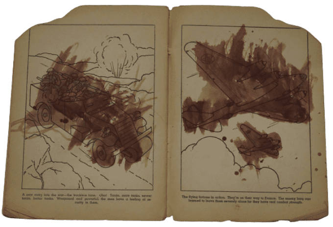 LIVRE COLORIAGE ACTION 1943